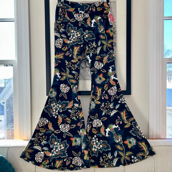 Anna Sui x I.N.C. Floral Flared Pants - Picture 4 of 7